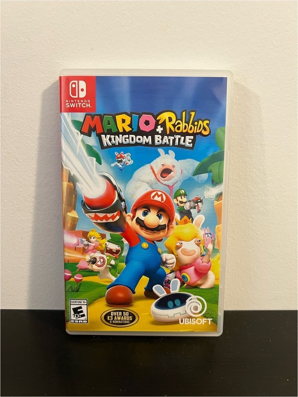 Mario + Rabbids Kingdom Battle Nintendo Switch Tested Working - Picture 2 of 5